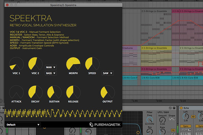 Speektra | Retro Chipspeak Synthesizer