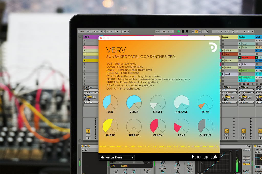 Verv | Sunbaked Tape Loop Synthesizer