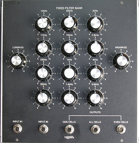 The original Moog 914 Filterbank was dissected and reverse engineered as an Ableton Live Effect Rack