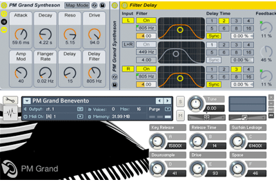 The PM Grand Ableton Live Pack and Kontakt Instrument