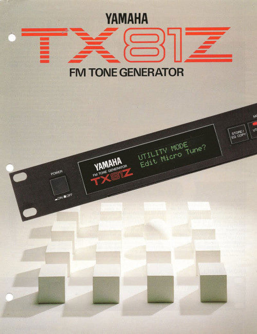 Teex | Yamaha TX81Z | Ableton Live Pack, Kontakt & Logic Samples